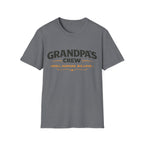 Grandpa's Crew T-Shirt — "Small Humans, Big Love" Grandpa Gift