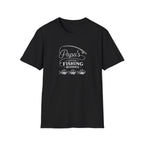 Papa's Little Fishing Buddies T-Shirt — Fathers Day Fishing Tee