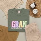 GRAN The Heart Of Our Family Tee