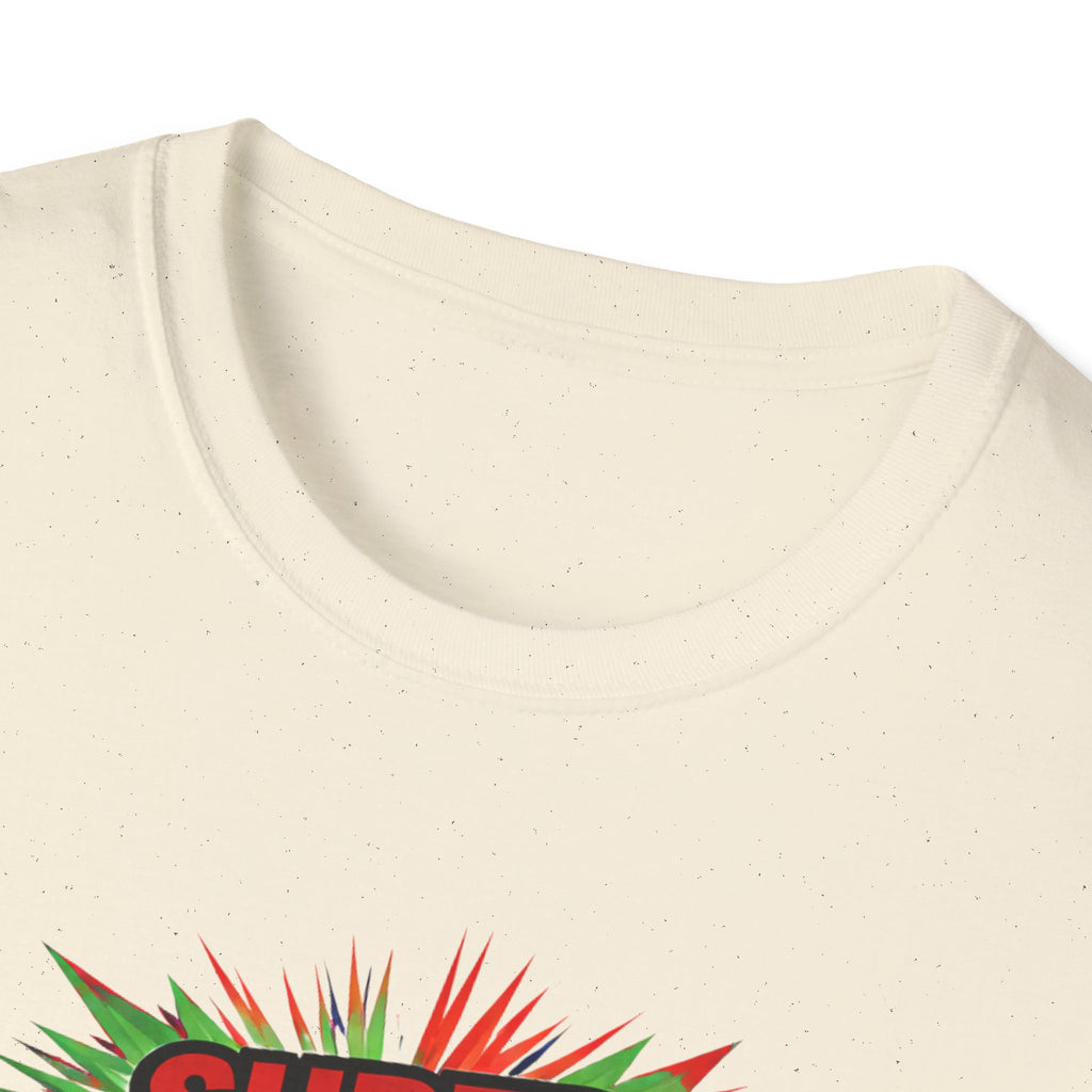 Super Dad Graphic T-Shirt — Wales Flag themed Retro Comic Father's Day Tee