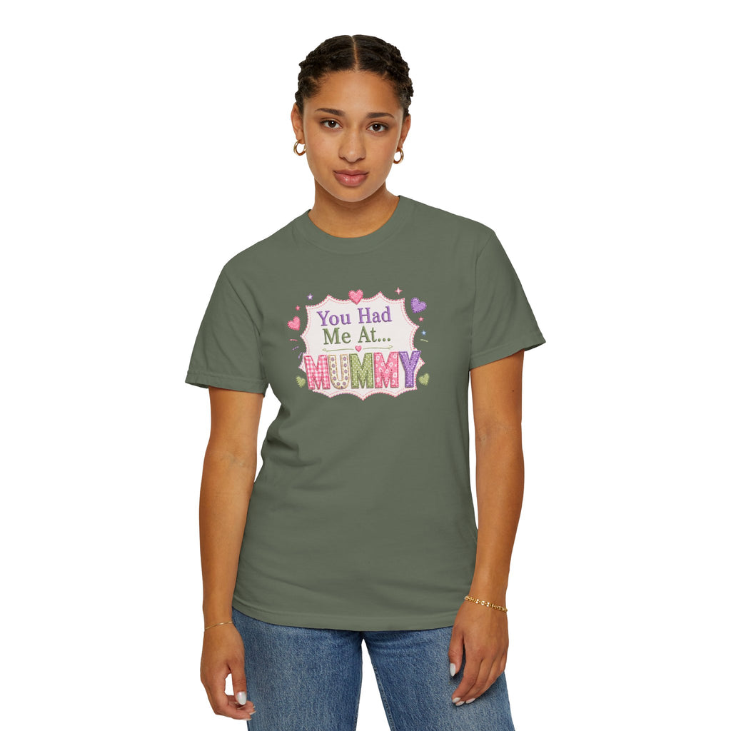 You Had Me At... Mummy T-Shirt — Cute Pink Kids/Parent Tee for New Mums, Mother's Day Gift