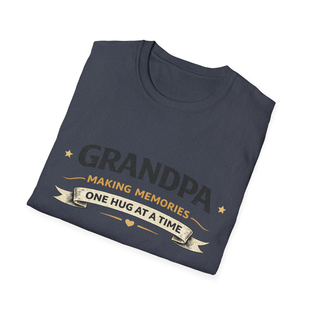 Grandpa Making Memories One Hug At A Time T-Shirt — Father's Day Gift