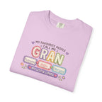 Gran Grandma T-Shirt – "My Favourite People Call Me Gran" Floral Gift Tee