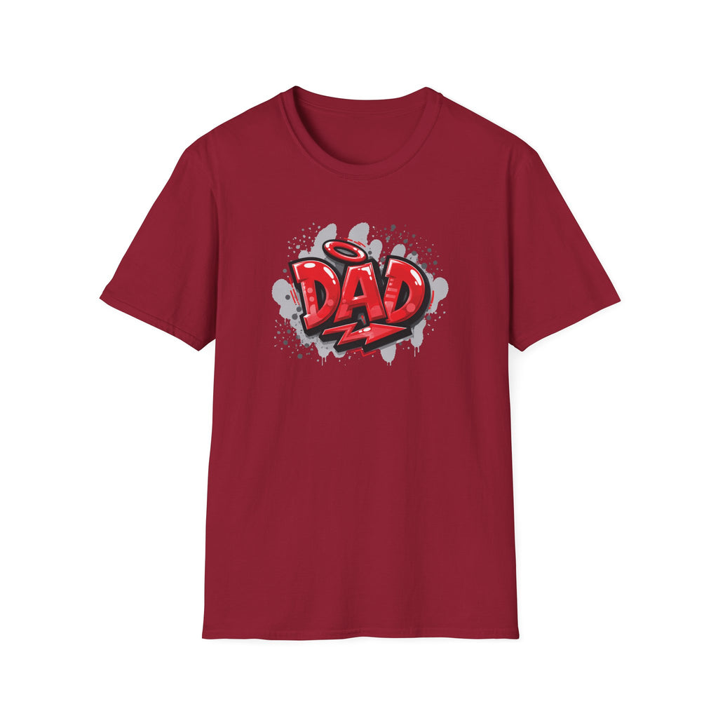 Dad Red Graffiti T-Shirt