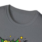 Super Dad Comic-Style T-Shirt — Father's Day Gift Tee