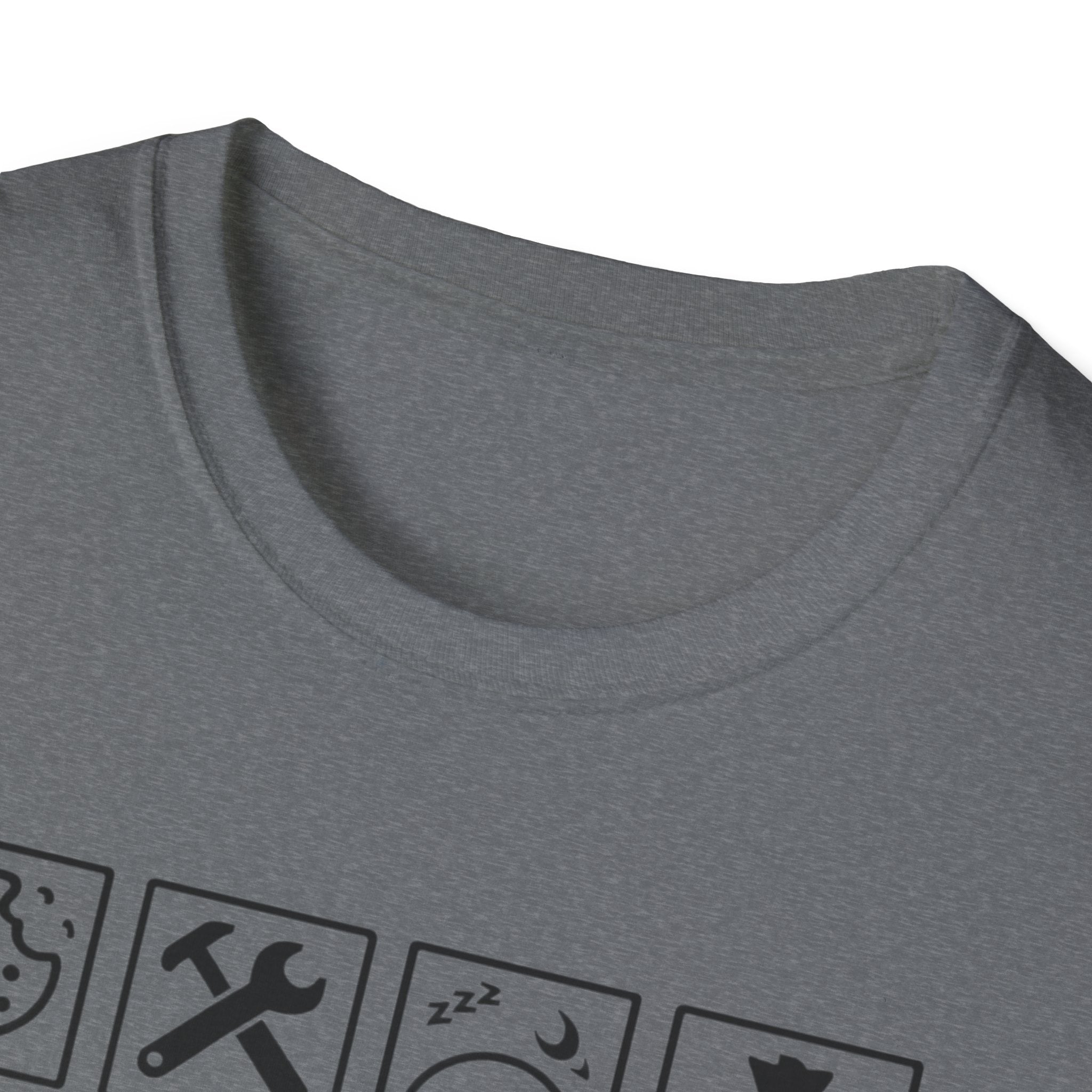 Papa Warning T-Shirt — Funny Grandpa Gift, 'Spoils Grandkids & Hands Out Biscuits' Tee