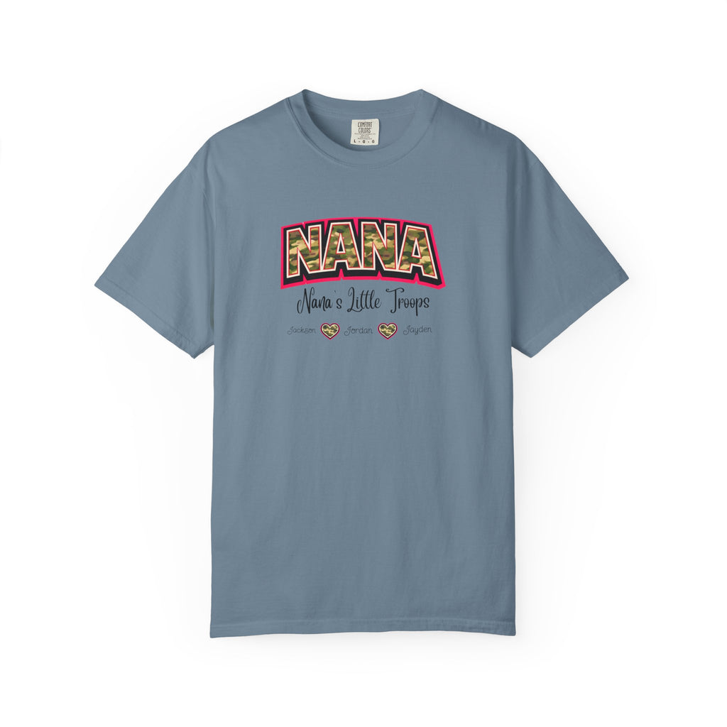 NANA Leopard Print Tee - "Nana's a Little Tramp" Graphic T-Shirt for Grandmothers