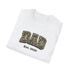 Dad Camo T‑Shirt – “DAD Est. 2026” Military Camo Father's Day Tee
