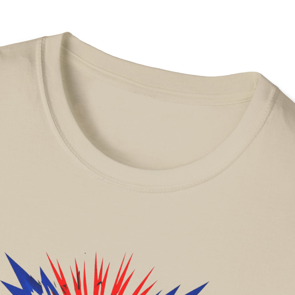T-Shirt — "Super Papa" Union Jack/England themed Retro Comic Dad Shirt (Father's Day Gift)