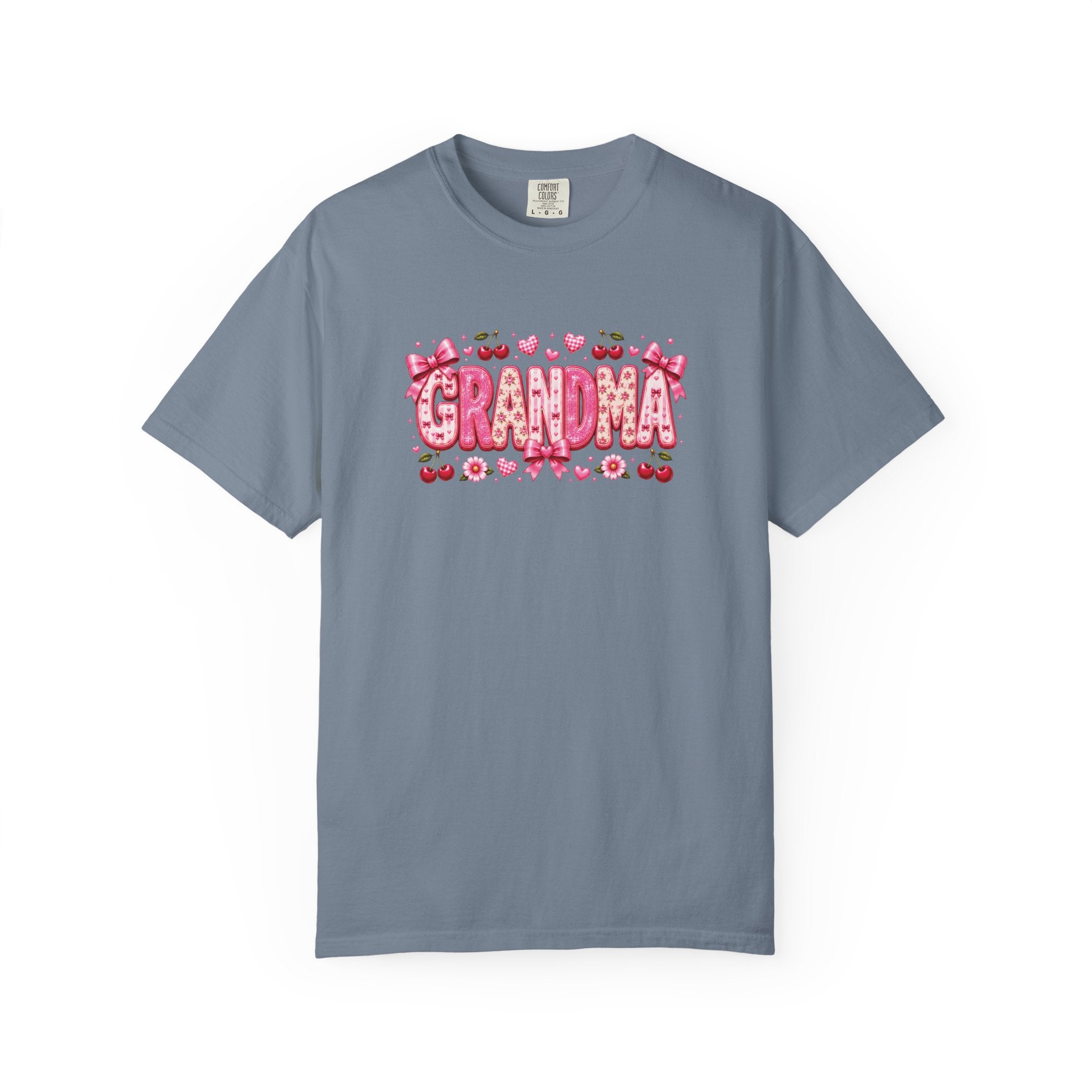 GRANDMA Floral Heart T-Shirt