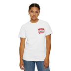 T-Shirt — "Hello Mummy" Retro Name-Tag Graphic