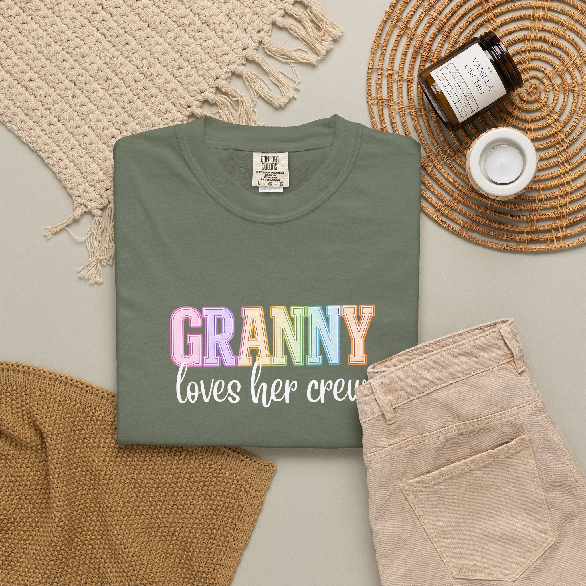 GRANNY Loves Her Crew Tee