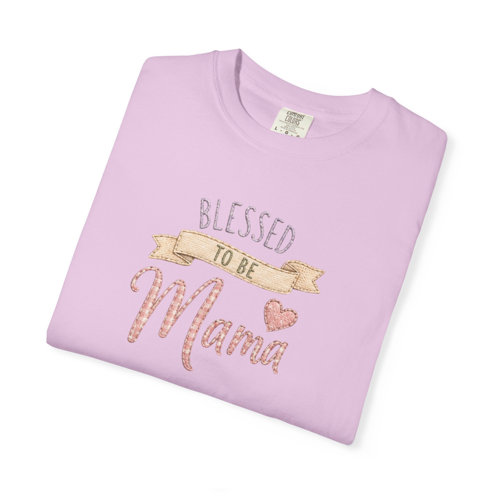 Blessed to Be Mama T-Shirt — Cute Mom Pregnancy Announcement Tee