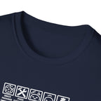 Funny Grandad T-Shirt — Spoils Grandchildren, Loves Biscuits & Hugs