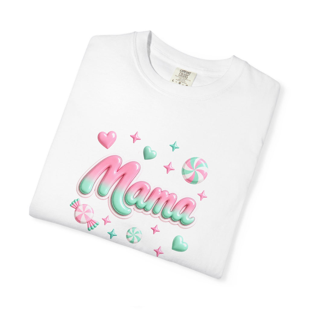 Mama Pastel Candy Script T-Shirt