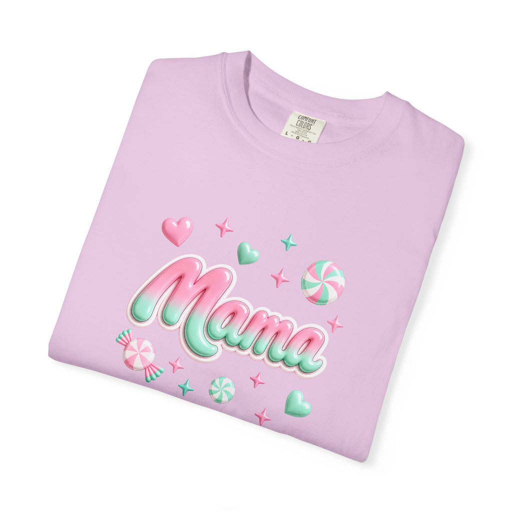 Mama Pastel Candy Script T-Shirt