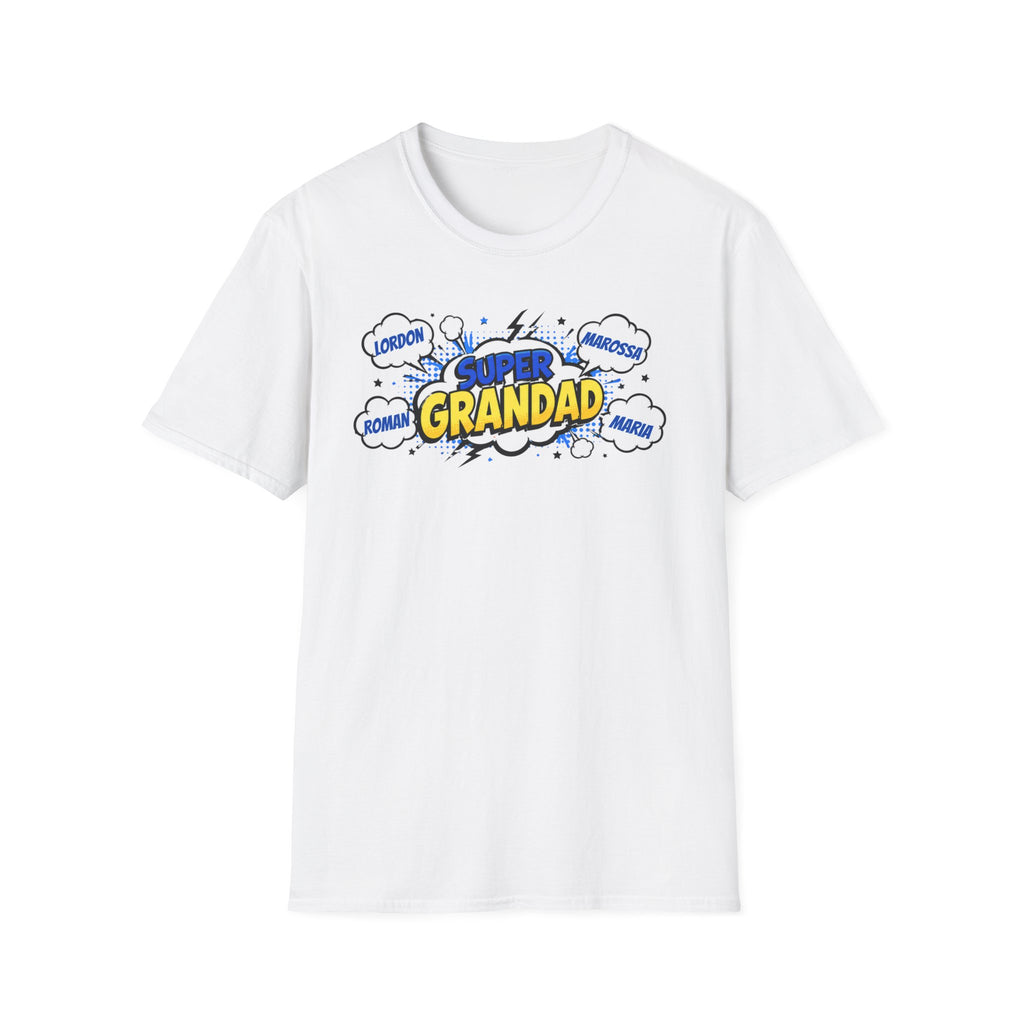 Super Grandad Comic-Style T-Shirt