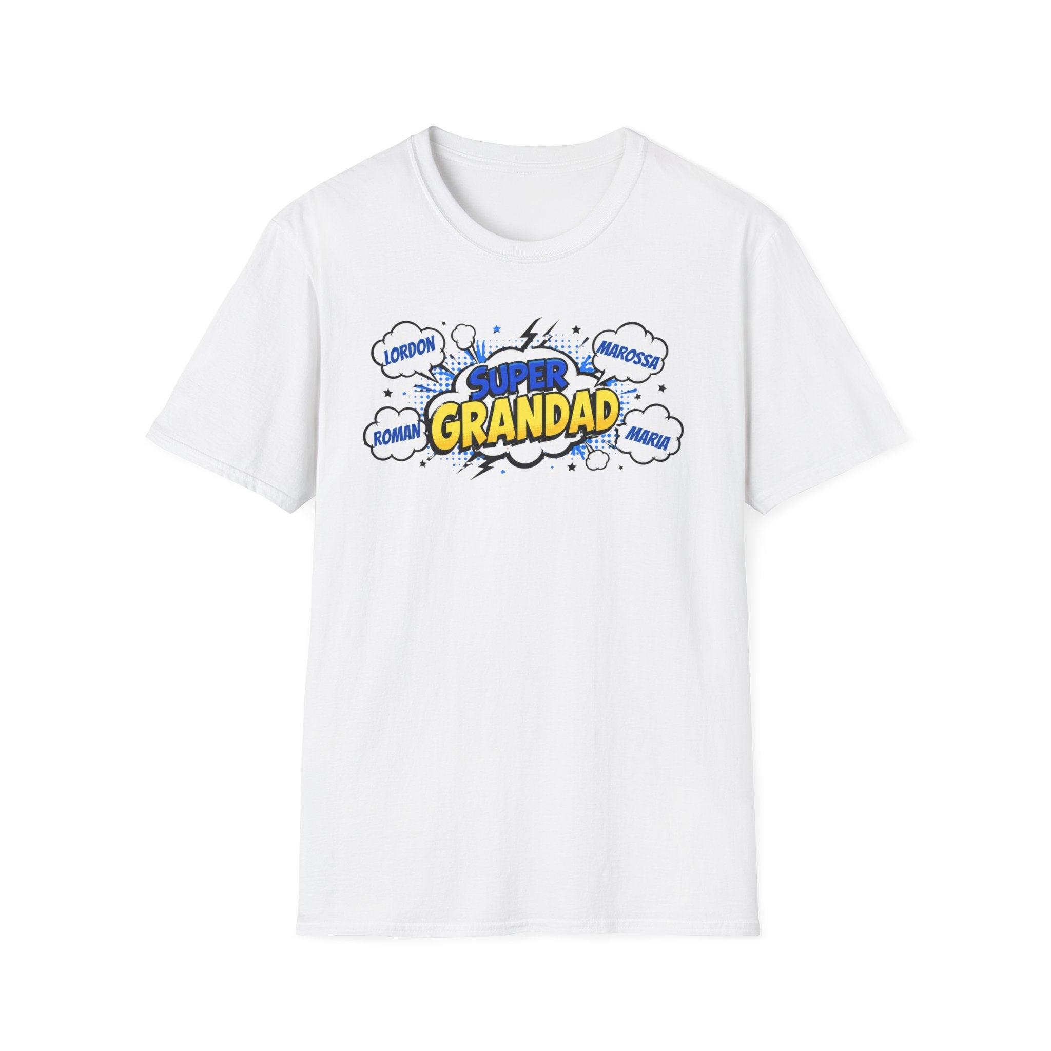 Super Grandad Comic-Style T-Shirt