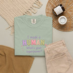 I Made a Human T-Shirt – 'I Made a Human, What's Your Superpower?' New Parent Gift Tee