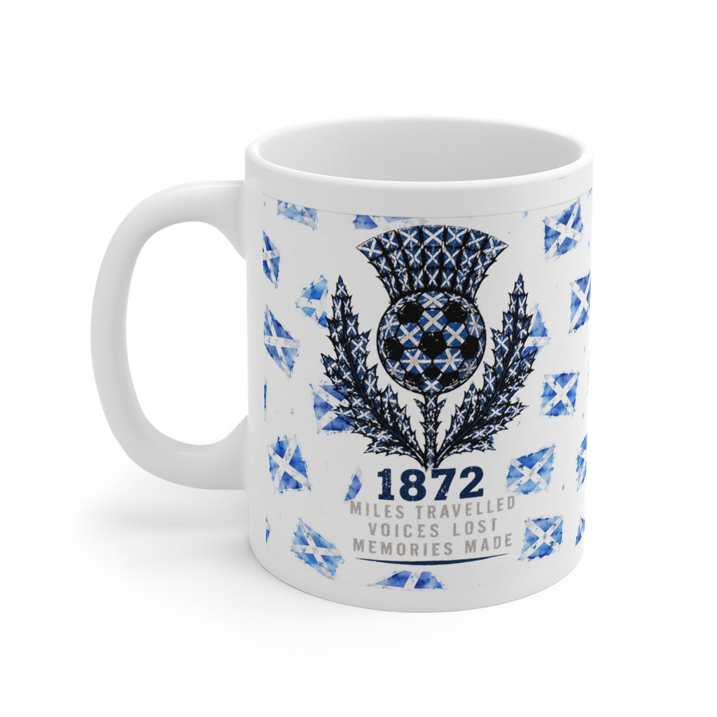 Scottish Thistle Crest 1872 Mug