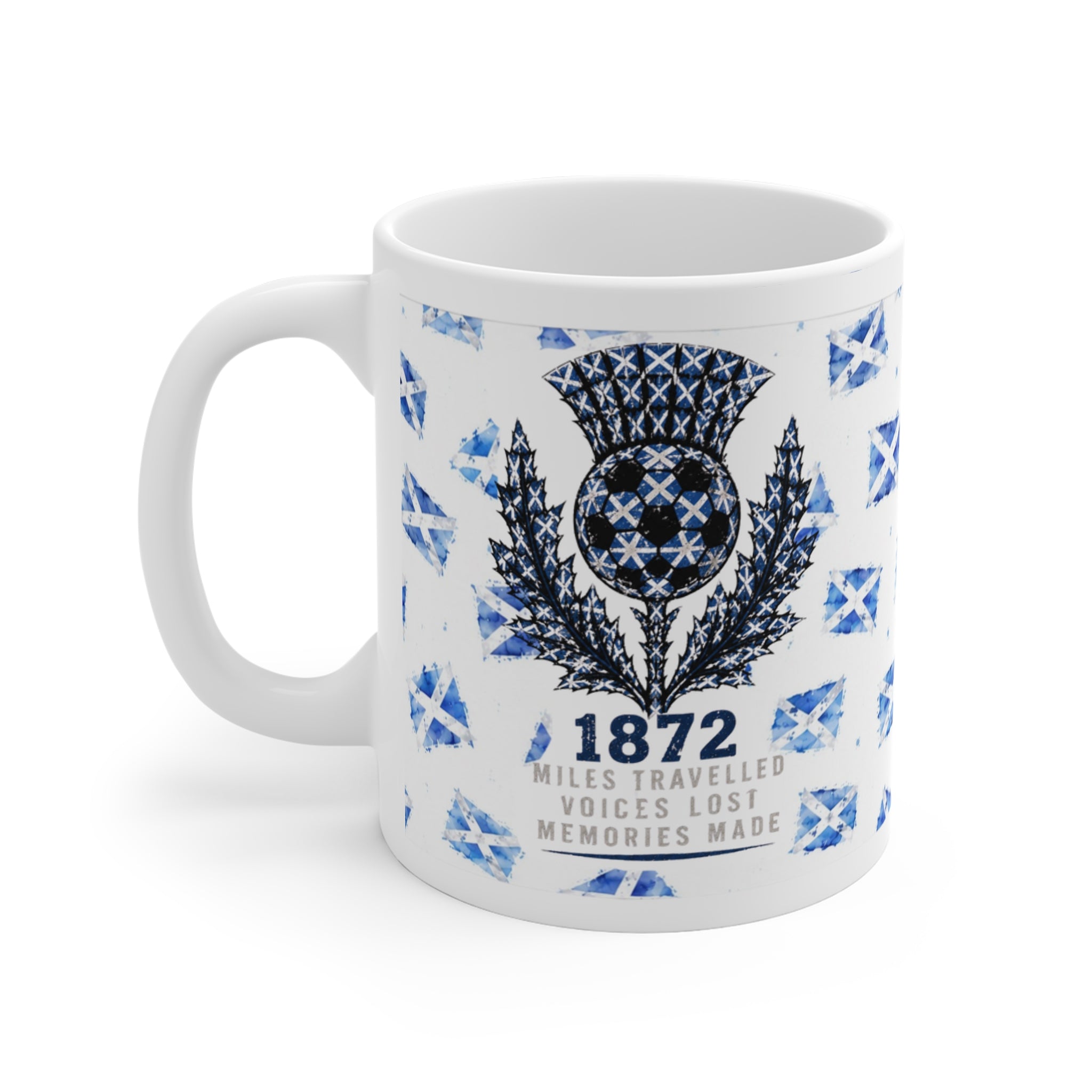 Scottish Thistle Crest 1872 Mug
