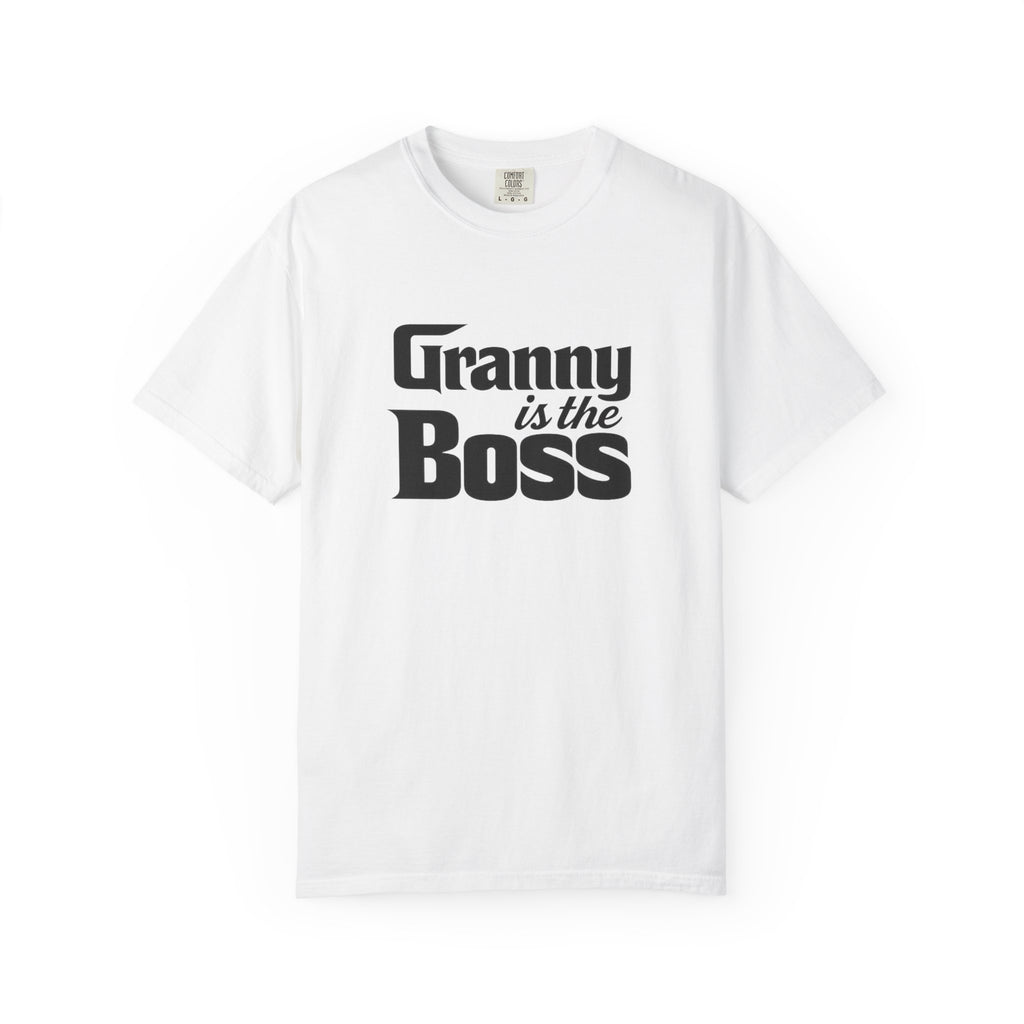 Granny Is the Boss T-Shirt – Funny Grandma Gift, Mother’s Day & Birthday Tee