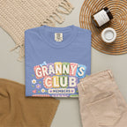 Granny's Club T-Shirt — Personalized Grandma Member Floral Tee