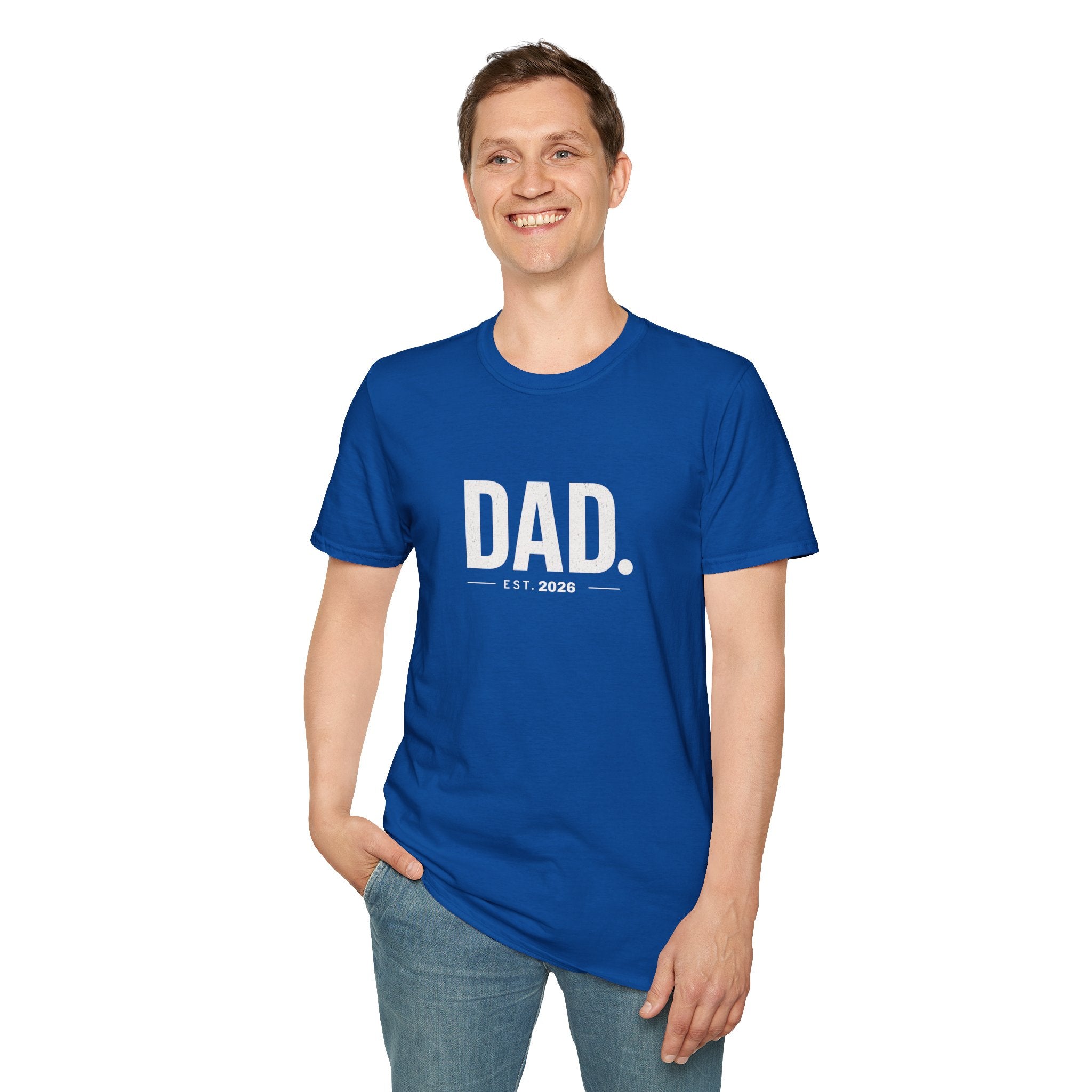 Dad Est. 2026 T-Shirt — New Father Gift, Father’s Day Tee
