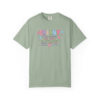 Granny Floral Tee — "Granny is the sunshine that makes our family garden bloom with love"