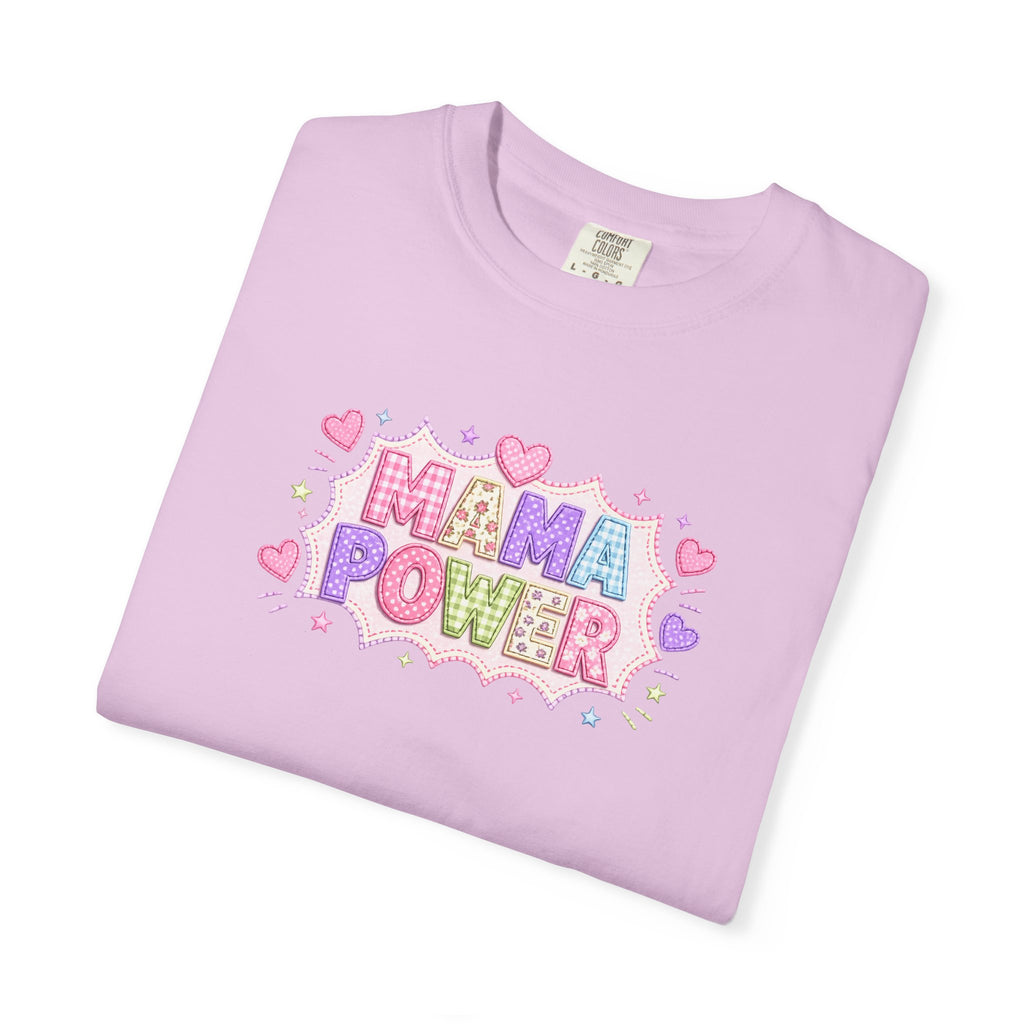 Mama Power T-Shirt — Cute Pastel Mom Pride Graphic Tee