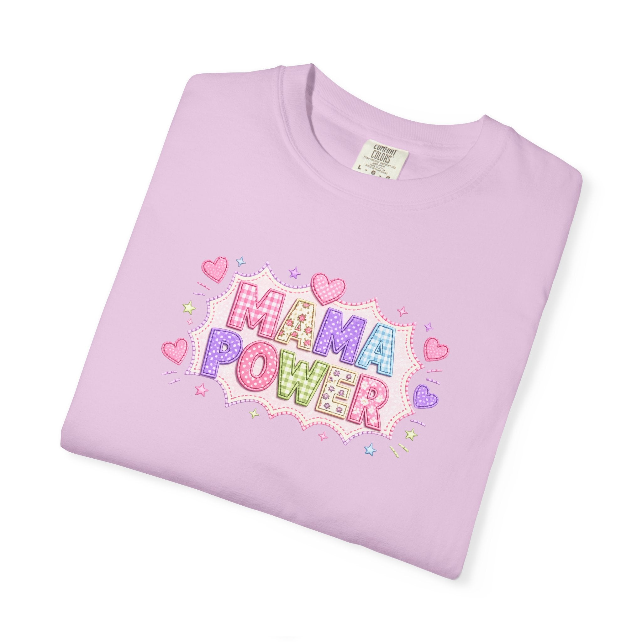 Mama Power T-Shirt — Cute Pastel Mom Pride Graphic Tee