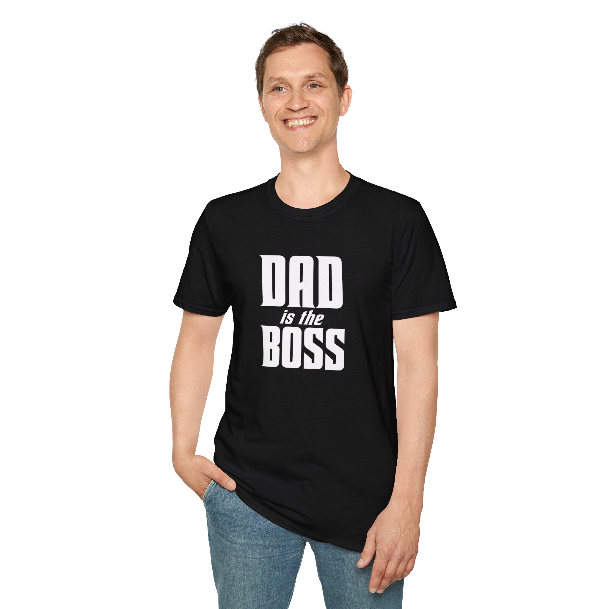 Dad Is The Boss T-Shirt — Funny Father’s Day Tee for Dads
