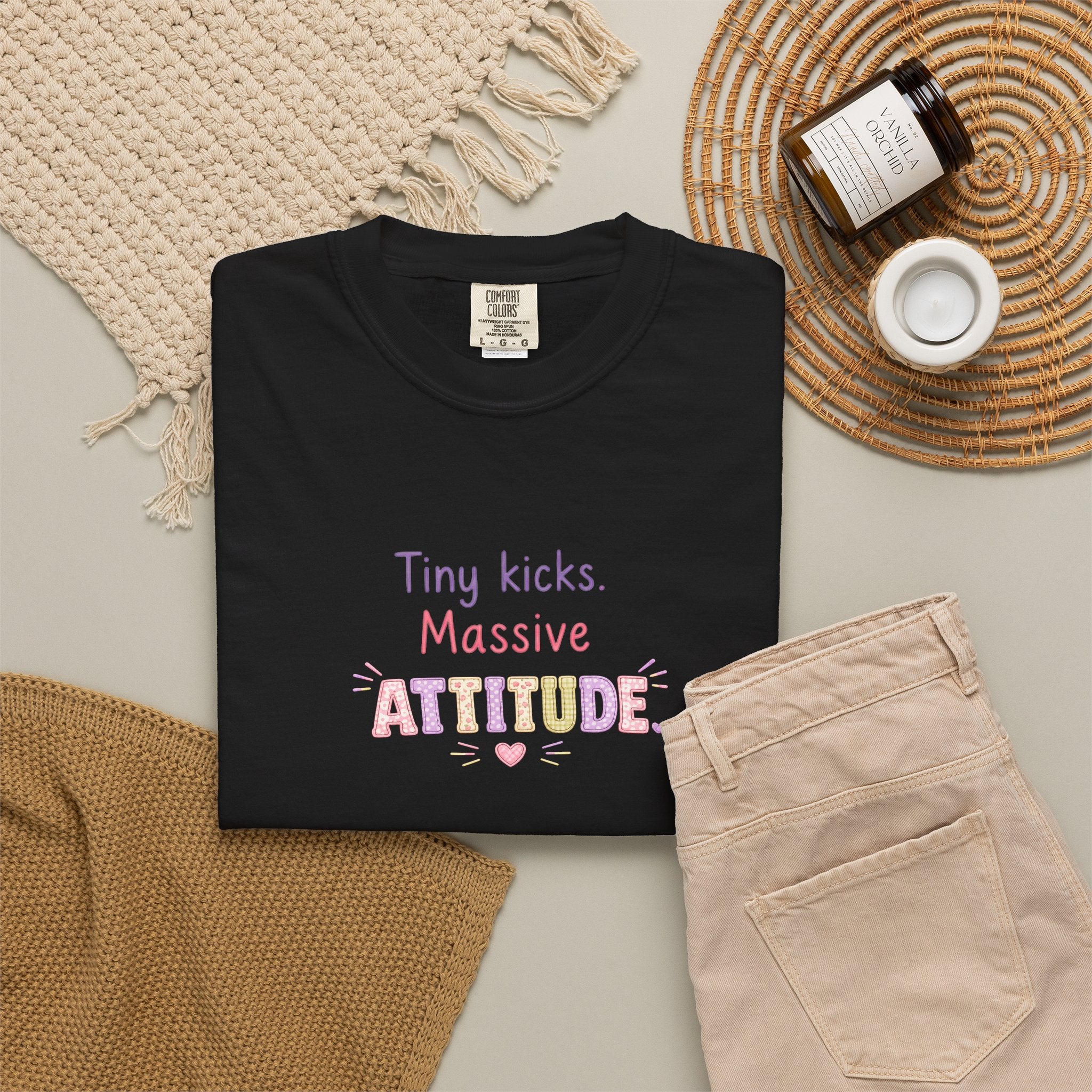 Tiny Kicks Massive Attitude T-Shirt