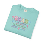 Grandma Floral T-Shirt — "GRAN is the sunshine that makes our family garden bloom with love"
