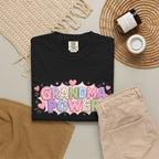 Grandma Power T-Shirt — Cute Heart Graphic Tee for Grandmothers