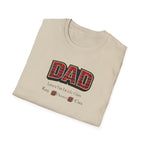 Dad Plaid Design T-Shirt – Rustic Father’s Day Gift