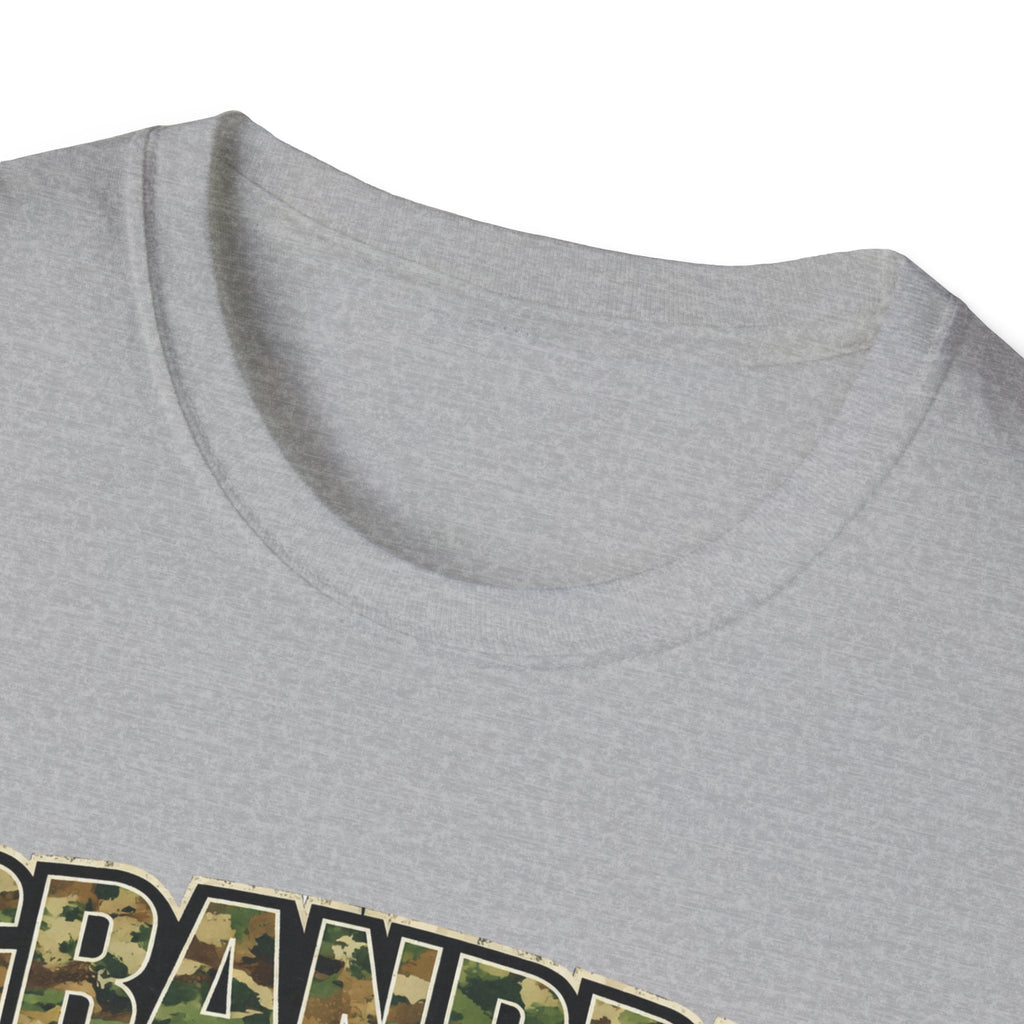 Grandpa T-Shirt – Camo 'Grandpa' Design with EST. 2026 – New Grandpa Gift