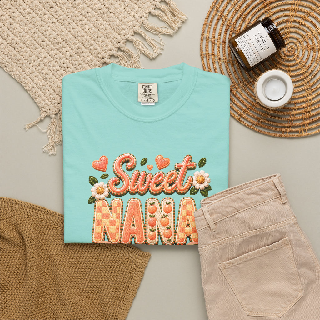 Sweet NANA Peach Tee