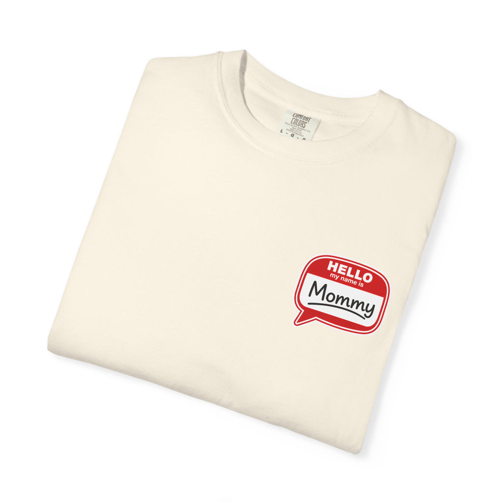 Hello Mommy T-Shirt — Cute Speech Bubble Mom Tee