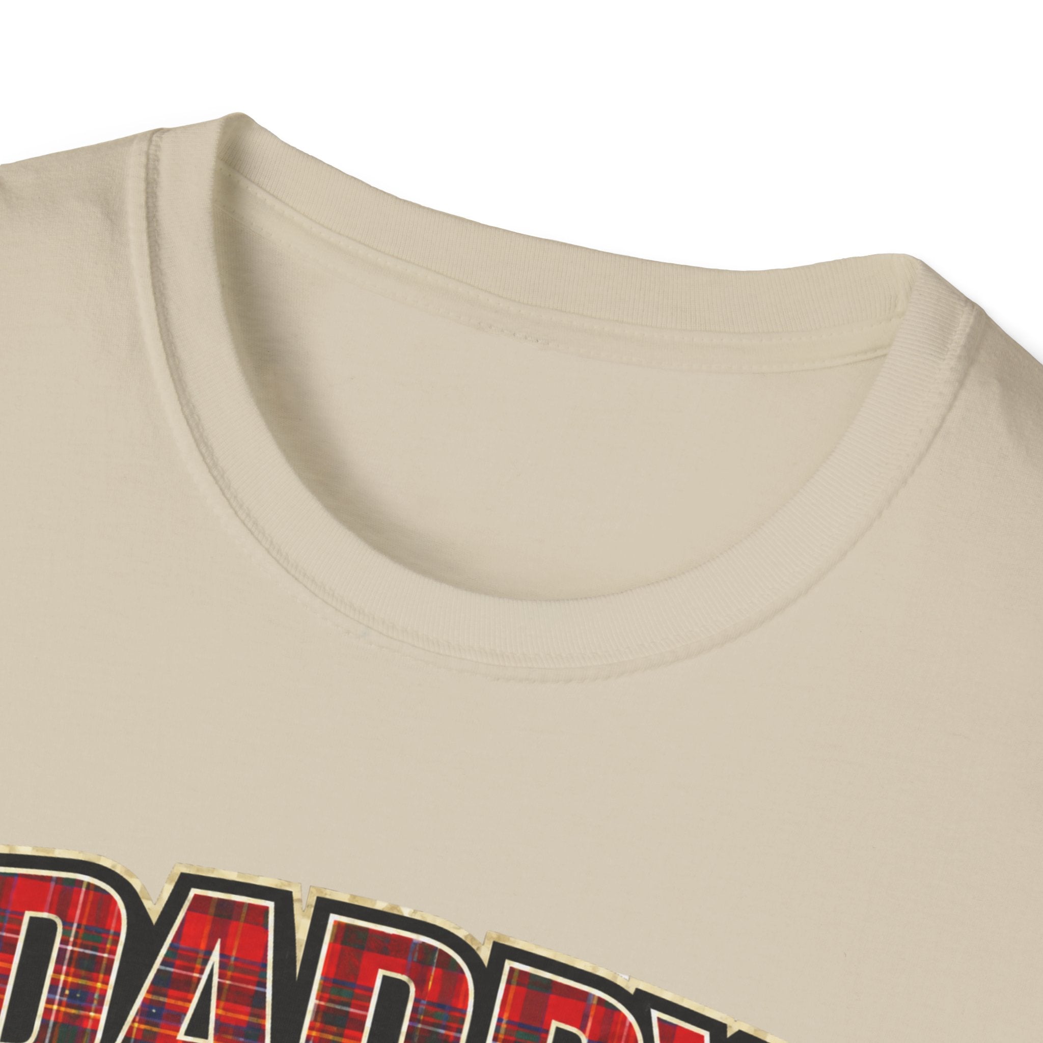 Daddy Plaid Father’s Day T-Shirt — 'Daddy Loves You More Than Coffee' Graphic Tee