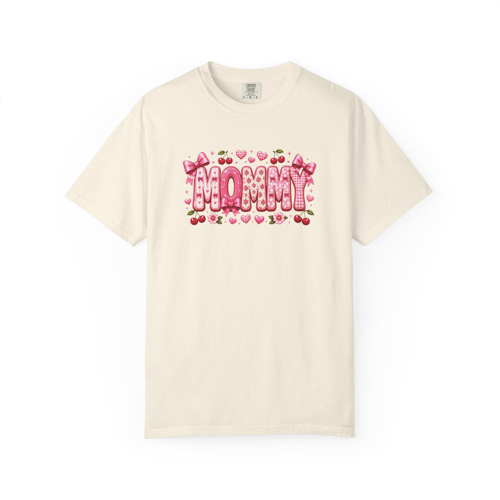 MOMMY Floral Heart T-Shirt