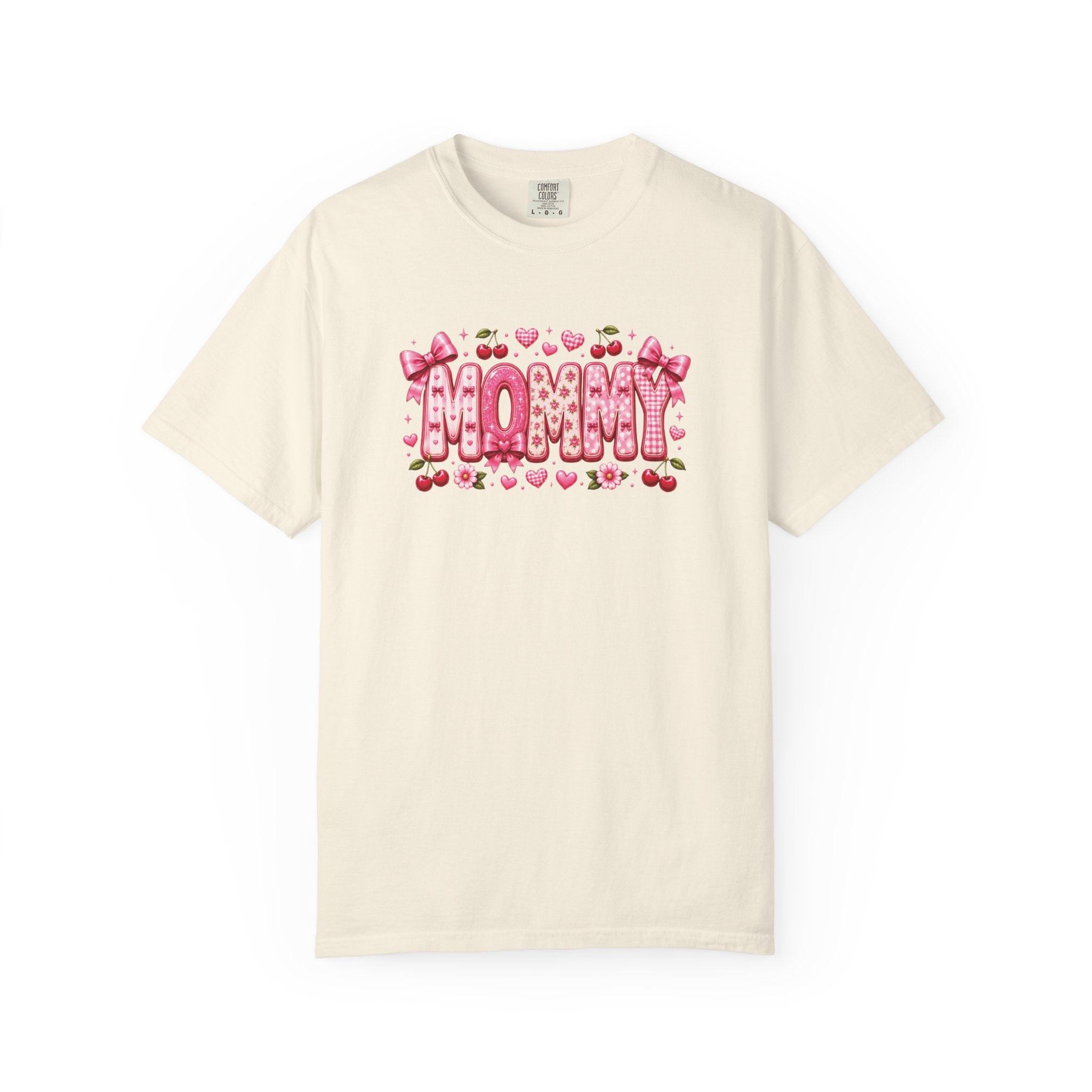 MOMMY Floral Heart T-Shirt