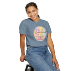 Grandma Club T-Shirt — Cute Retro Floral Badge Tee for Grandmothers