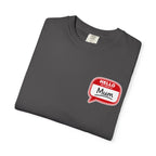 Hello Mum Speech Bubble T-Shirt — Cute Retro Mom Graphic Tee