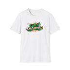 Super Grandad Ireland Flag/Irish themed T-Shirt — Retro Comic Style Gift for Grandpa (Father's Day, Birthday)