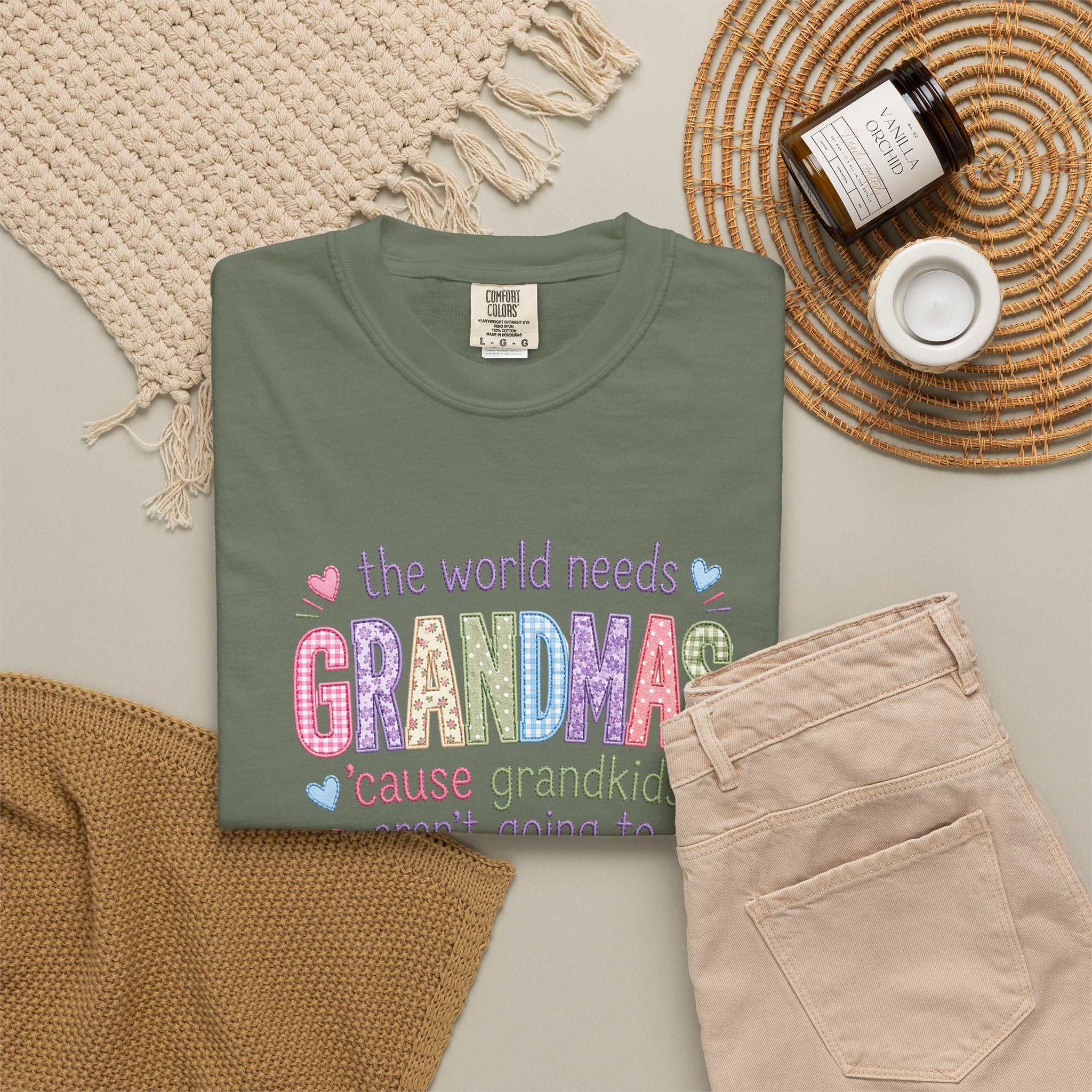 Grandma's Love Unisex T-Shirt - Fun Gift for Grandmothers and Family