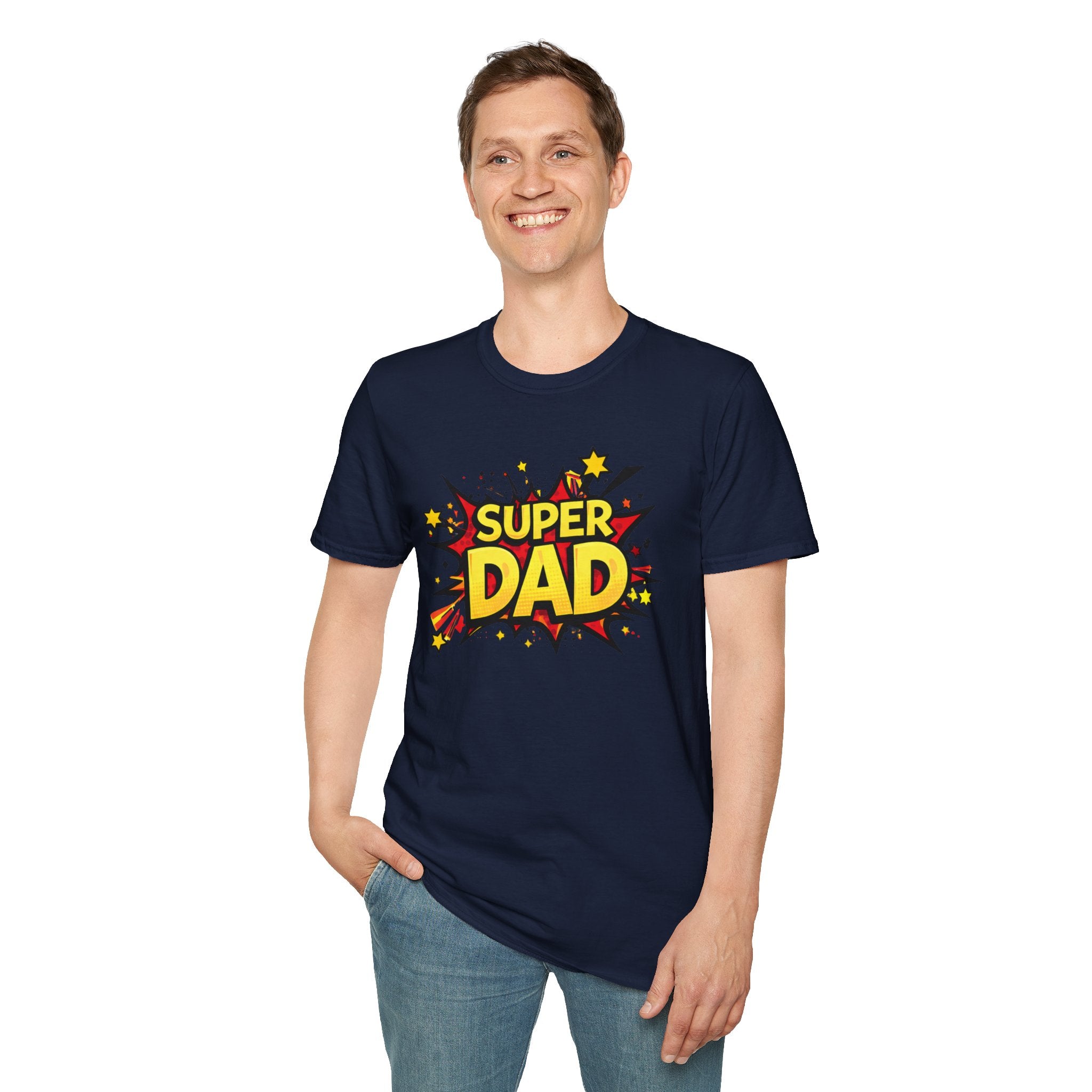 Super Dad Comic Book T-Shirt — Father’s Day Gift Tee