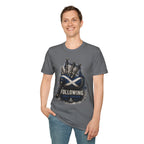 Bagpipes Following Scotland Flag Tee