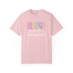 Grandma T-Shirt — "My Grandkids Have My Heart" Pastel Graphic Tee