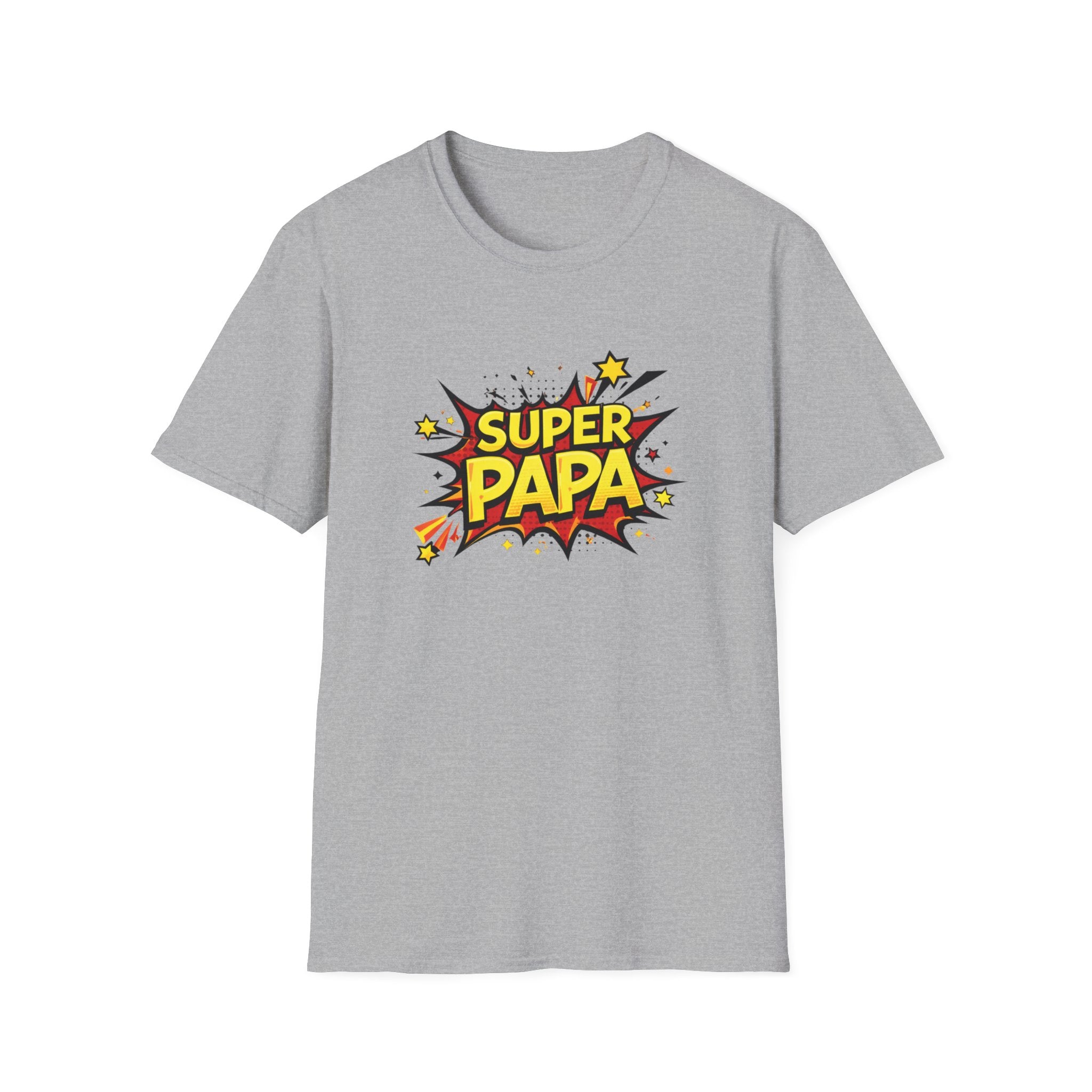 Super Papa Comic Graphic T-Shirt — Father’s Day Gift Tee